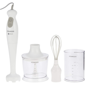 Kenwood Portable True Triblade Hand Blender, White, HB683, 1 Year Warranty