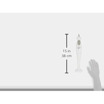 Kenwood Portable True Triblade Hand Blender, White, HB683, 1 Year Warranty