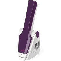 Ariete Modern Rechargeable Cordless Grater, White/Purple, 1 Year Warranty
