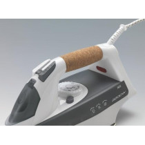 Ariete Steam Iron 2200W, Stainless Steel Soleplate, With Self Cleaning Anti-Limestone, Anti-Drip, Steam Regulator System, 120g/Min Steam, 300ml, Ideal For All Garments, White/Grey, 1 Year Warranty