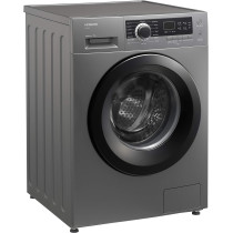 Hitachi 8 KG Front Load Washing Machine, 1200 RPM, 16 Programs, Fully Automatic Washer, Intelligent Sensor System, Led Multifunctional Display, Tangle-Free Finish, Baby Care, Silver, BD80GE3CGXSL, 1 Year Warranty