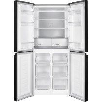 Hitachi 610L Gross, Net 466L, Bottom Freezer, 4 Door Refrigerator, Touch Screen Control, Energy Saving Mode, French Door Fridge, 10 Year Inverter Compressor Warranty With 1 Year Warranty,  Model -HR4N7522DSXAE