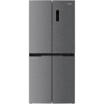 Hitachi 610L Gross, Net 466L, Bottom Freezer, 4 Door Refrigerator, Touch Screen Control, Energy Saving Mode, French Door Fridge, 10 Year Inverter Compressor Warranty With 1 Year Warranty,  Model -HR4N7522DSXAE