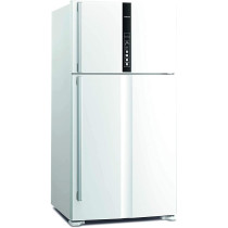 Hitachi 990L Gross Top Mount Double Door Premium Refrigerator, 2 Doors Fridge, Dual Fan Cooling, Led Control Panel, Twist Ice Tray, White, RV990PUK1KTWH, 1 Year Warranty