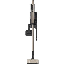 Hitachi Powerful And Lightweight Cordless Stick Vacuum Cleaner, 18V, Smart Head With Green LED Technology And Tangle Free Brush, Upright Extension Pipe Strong Suction, Champagne Gold, PVXL2K, 1 Year Warranty