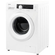 Hitachi 8KG Front Load Washing Machine, 1200 RPM, 16 Programs, Fully Automatic Washer, Intelligent Sensor System, Led Multifunctional Display, Tangle-Free Finish, Baby Care, White, BD80GE3CGXWH, 1 Year Warranty