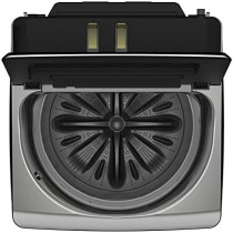 Hitachi Premium 22kg Top Load Washing Machine, Dual Jet, 16 Programs Fully Automatic Washer With Detergent And Fabric Softener Auto Dosing System, Abaya Wash Program Powered Inverter, Grey/Black, SFP220ZFVAD3CGXSS, 1 Year Warranty