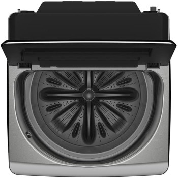 Hitachi Premium 25kg Top Load Washing Machine, Dual Jet, 16 Programs Fully Automatic Washer With Abaya Wash Program, Powered Inverter, Auto Self Clean, Easy Touch Control, Restart , Silver, SFP250ZFV3CGXSS, 1 Year Warranty