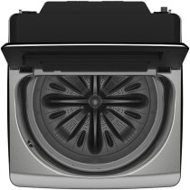 Hitachi Premium 25kg Top Load Washing Machine, Dual Jet, 16 Programs Fully Automatic Washer With Abaya Wash Program, Powered Inverter, Auto Self Clean, Easy Touch Control, Restart , Silver, SFP250ZFV3CGXSS, 1 Year Warranty