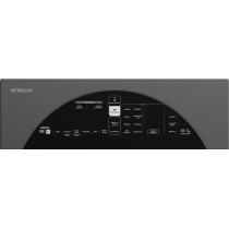 Hitachi 10/7KG Premium Front Load Washer Dryer, 1600RPM, 10KG Wash, 6KG Dry, Fully Automatic, Auto Dose, Touch Control, Wrinkle And Odour Removal, Drying With Wind Iron, Mauve Grey, BDD100XGV3CGXMAG, 1 Year Warranty