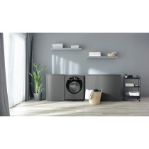 Hitachi 10/7KG Premium Front Load Washer Dryer, 1600RPM, 10KG Wash, 6KG Dry, Fully Automatic, Auto Dose, Touch Control, Wrinkle And Odour Removal, Drying With Wind Iron, Mauve Grey, BDD100XGV3CGXMAG, 1 Year Warranty