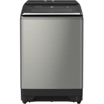 Hitachi Premium 25kg Top Load Washing Machine, Dual Jet, 16 Programs Fully Automatic Washer With Detergent And Fabric Softener Auto Dosing System, Abaya Wash Program Powered Inverter, Black/Grey, SFP250ZFVAD3CGXSS, 1 Year Warranty
