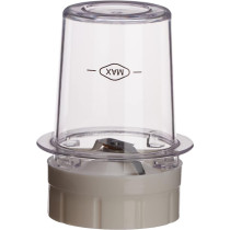 Nikai 2 In 1 Blender, 1.5L Jar Capacity, 300W, 2 Speeds, Pulse Function, Unbreakable PC Jar, Measuring Cup, Stainless Steel Blades, Perfect For Dry And Wet Fine Grinding, Mixing And Juicing, White, NB1700T3, 1 Year Warranty