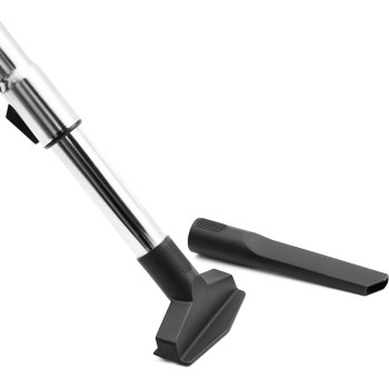 Nikai 25 Liter, 2000 W Vacuum Cleaner With Blower Attachment And Telescopic Tube, 360-Degree Wheels For Movement, Black/Red, NVC350T, 1 Year Warranty