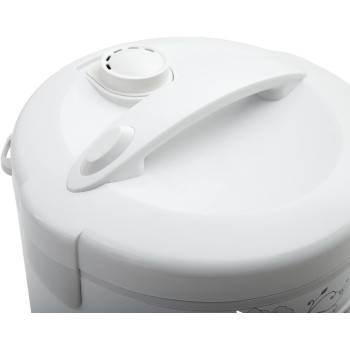 Nikai 1.8 L, 640-762W Electric Rice Cooker With Non-Stick Tefflon Coated Pot, Cook, Steam And Keep Warm Function For Flawless Meals, Detachable Cord For Convenience Serving, White, NR67N3, 1 Year Warranty