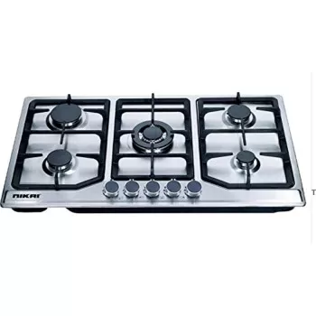 Nikai 5 Burner Gas Hob With...