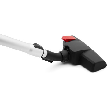 Nikai Corded Electric Canister Vacuum Cleaner, Red/White, NVC2302, 1 Year Warranty