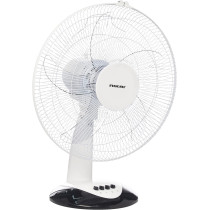 Nikai 16 Inch Wall Fan With Remote, 45 Watts, T Class Copper Motor, 5 AS Knife Blades, 120 Degree Grill, 3 Speed Control, 7.5 Hours Timer, Energy-Efficient, Ideal For Office And Home, White, NWF1635T1, 1 Year Warranty