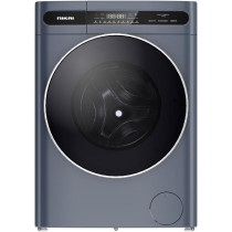 Nikai 10/6 Kg Front Load Washer Dryer With 18 Programs, Fully Automatic Washing Machine With Energy Saving BLDC Inverter Motor, Touch Panel, One Touch Washing Program, Child Lock, Matte Blue, NWM1106FDS, 1 Year Warranty