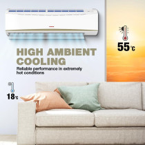 Nikai Split Air Conditioner 3 Ton, Energy Saving, Efficient Cooling With T3 Tropical Piston Compressor, AC 36000 BTU, Auto Restart, Best For Home, Room, Office And Shops, White, NSAC36138E22, 1 Year Warranty