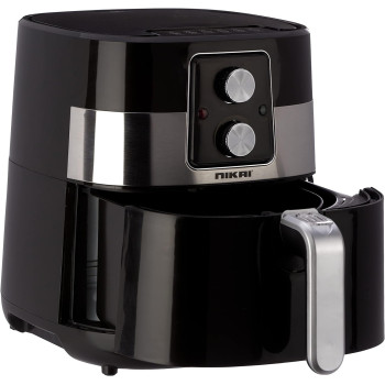 Nikai Aluminum Air Fryer With Rapid Air Technology, Black, NAF788A4, 1 Year Warranty