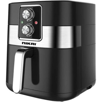 Nikai Aluminum Air Fryer With Rapid Air Technology, Black, NAF788A4, 1 Year Warranty