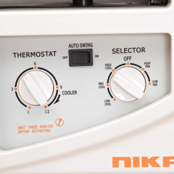 Nikai 2 Ton Window Air Conditioner With Rotary Compressor, White, NWAC24031N, 1 Year Warranty