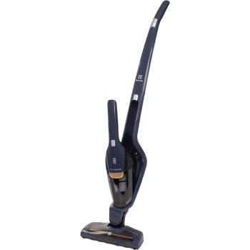 Electrolux 2 In 1 Cordless Handheld Stick Vacuum Cleaner With Powerful Suction, LED Headlight, Double Filtration, Self-Standing Upright Lightweight Vacuum, Best For Home, Blue, ZB3513DB, 1 Year Warranty