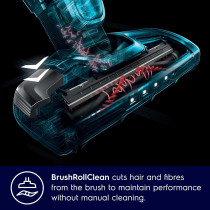 Electrolux 2 In 1 Cordless Handheld Stick Vacuum Cleaner With Powerful Suction, LED Headlight, Double Filtration, Self-Standing Upright Lightweight Vacuum, Best For Home, Blue, ZB3513DB, 1 Year Warranty