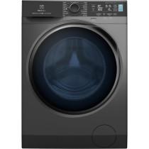Electrolux 10KG Inverter Motor Premium Front Load Washing Machine, 1400 RPM And 5 Star Energy Saving, 15 Programs, AI-Sensor Wash, Abaya Cycle, UltraMix, Hygiene Care, Fully Automatic Washer, Dark Grey, EWF1042R7SB, 1 Year Warranty