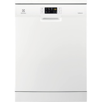 Electrolux Freestanding Dishwasher 60 Cm, 13 Place Settings, 6 Programs, Inverter Motor, Fully Automatic With Advanced Airdry Technology, Sensor Control, Low Noise Level, White, ESF5542LOW, 1 Year Warranty