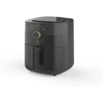 Electrolux 5L Air Fryer With Timer And Temperature Control For Frying Without Oil, Roasting, Grilling And Baking, Rapid Hot Air Technology, Dishwasher Safe Detachable Basket For Easy Cleaning, Black, E6AF1-520K, 1 Year Warranty