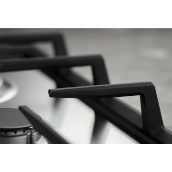 Electrolux 90 x 60 Cm Freestanding Cooker, Full Gas Cooking Range With 5 Burners And Oven With Fan, Cast Iron Pan Support, One Hand Automatic Ignition And Thermocouple Safety, Stainless Steel, Silver/Black, EKG913A2OX, 1 Year Warranty