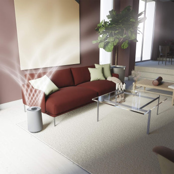 Electrolux Air Purifier A3 For Home Bedroom With 4 Stage Filter For Rooms Up To 26m, Extremely Low Noise, Air Quality Sensor And Filter Indicator, Tailored Air Purification, Swedish Design, Dark Grey, FA31202GY, 1 Year Warranty