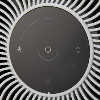 Electrolux Air Purifier A3 For Home Bedroom With 4 Stage Filter For Rooms Up To 26m, Extremely Low Noise, Air Quality Sensor And Filter Indicator, Tailored Air Purification, Swedish Design, Dark Grey, FA31202GY, 1 Year Warranty