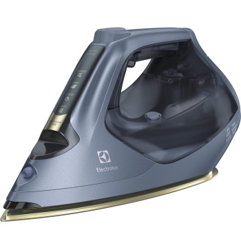 Electrolux Steam Iron 2800W Max Power, Portable Clothing Iron, Ceramic Soleplate, Auto Shut Off, Dark Grey, E8SI1-80BM, 1 Year Warranty