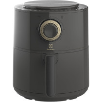 Electrolux 3L Air Fryer With Timer And Temperature Control For Frying Without Oil, Roasting, Grilling And Baking, Rapid Hot Air Technology, Dishwasher Safe Detachable Basket For Easy Cleaning, Black, E6AF1-220K, 1 Year Warranty