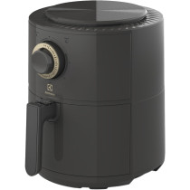 Electrolux 3L Air Fryer With Timer And Temperature Control For Frying Without Oil, Roasting, Grilling And Baking, Rapid Hot Air Technology, Dishwasher Safe Detachable Basket For Easy Cleaning, Black, E6AF1-220K, 1 Year Warranty