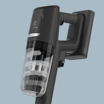 Electrolux Cordless Handheld Stick Vacuum Cleaner With Powerful Suction, Advanced 5 Step Filtration, Lightweight Upright Vacuum, Carpet, Wood, Pet Hair, Hard Floor, Cars, Black/Silver, EFP91813, 1 Year Warranty