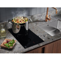 Electrolux 30 Cm Built-In Ceramic Hob, With 2 Cooking Zones, Ultimate Taste 300 With Touch Controls, Black, LHR3233CK, 1 Year Warranty