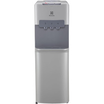Electrolux Water Dispenser, Top Loading, 3-Taps Equipped With Hot Cold And Ambient Temperature, Floor Standing, LED Indicator, Child Safety Lock For Faucet, Best For Home And Office, Silver, EQACF1SXSG, 1 Year Warranty