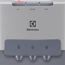 Electrolux Water Dispenser, Top Loading, 3-Taps Equipped With Hot Cold And Ambient Temperature, Floor Standing, LED Indicator, Child Safety Lock For Faucet, Best For Home And Office, Silver, EQACF1SXSG, 1 Year Warranty