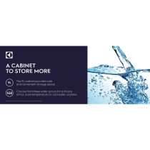 Electrolux Water Dispenser, Top Loading, 3-Taps Equipped With Hot Cold And Ambient Temperature, Floor Standing, LED Indicator, Child Safety Lock For Faucet, Best For Home And Office, Silver, EQACF1SXSG, 1 Year Warranty