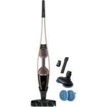 Electrolux Cordless Handheld Self Standing Stick Vacuum Cleaner And Mop With Powerful Suction, Advanced 5 Step Filtration, Silent Lightweight Upright Vacuum With LED Light, Brown, EFS71421, 1 Year Warranty