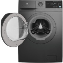 Electrolux Premium Washer Dryer 7/5 KG With 12 Programs, Eco-Inverter Fully Automatic Front Load Washing And Drying Combo Machine, High Energy Efficient, Hygienic Care/SensiCare/Delay Start, Dark Grey, EWW7024M3SB, 1 Year Warranty
