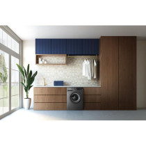 Electrolux Premium Washer Dryer 7/5 KG With 12 Programs, Eco-Inverter Fully Automatic Front Load Washing And Drying Combo Machine, High Energy Efficient, Hygienic Care/SensiCare/Delay Start, Dark Grey, EWW7024M3SB, 1 Year Warranty