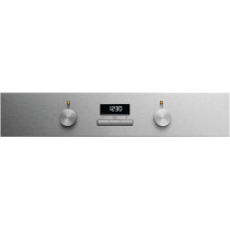 Electrolux 60 Cm Premium Built-In Oven With Digital Display, 65L XL Oven Capacity With Fan, Aqua Cleaning, Child Lock, Functions Includes Baking/Grilling/Defrost/Cooling Fan, Ultimate Taste 300, Black/Silver, KOH3H00BX, 1 Year Warranty