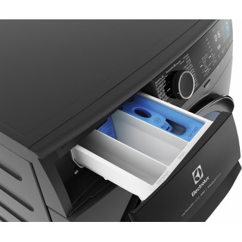 Electrolux 9/6 KG Washer Dryer, 1200 RPM, EcoInverter BLDC Motor, Fully Automatic Front Load Combo Washing Machine, 15 Programs, Ultramix, Add Clothes, Delay Timer, Child Lock, Dark Grey, EWW9024P5SB, 1 Year Warranty