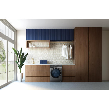 Electrolux 9/6 KG Washer Dryer, 1200 RPM, EcoInverter BLDC Motor, Fully Automatic Front Load Combo Washing Machine, 15 Programs, Ultramix, Add Clothes, Delay Timer, Child Lock, Dark Grey, EWW9024P5SB, 1 Year Warranty