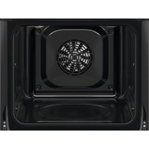 Electrolux 60 Cm Premium Built-In Oven With Fan, 58L XL Oven Capacity With Aqua Cleaning, Child Lock, Functions Includes Baking Grilling And Toasting, Turbo Grill, Cooling Fan, Ultimate Taste 600, Black/Silver, KOH2H00BX, 1 Year Warranty